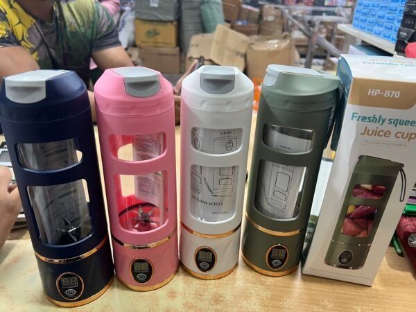 LED Digital Display USB Charging Outdoor Juicing Cup - Image 4